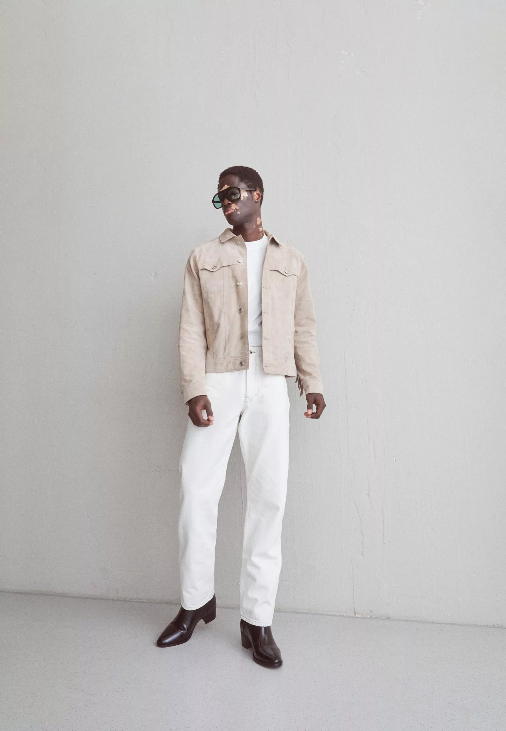 J.Lindeberg Fabio Jacket - Skinnjakke - Safari Beige - Bilde 2