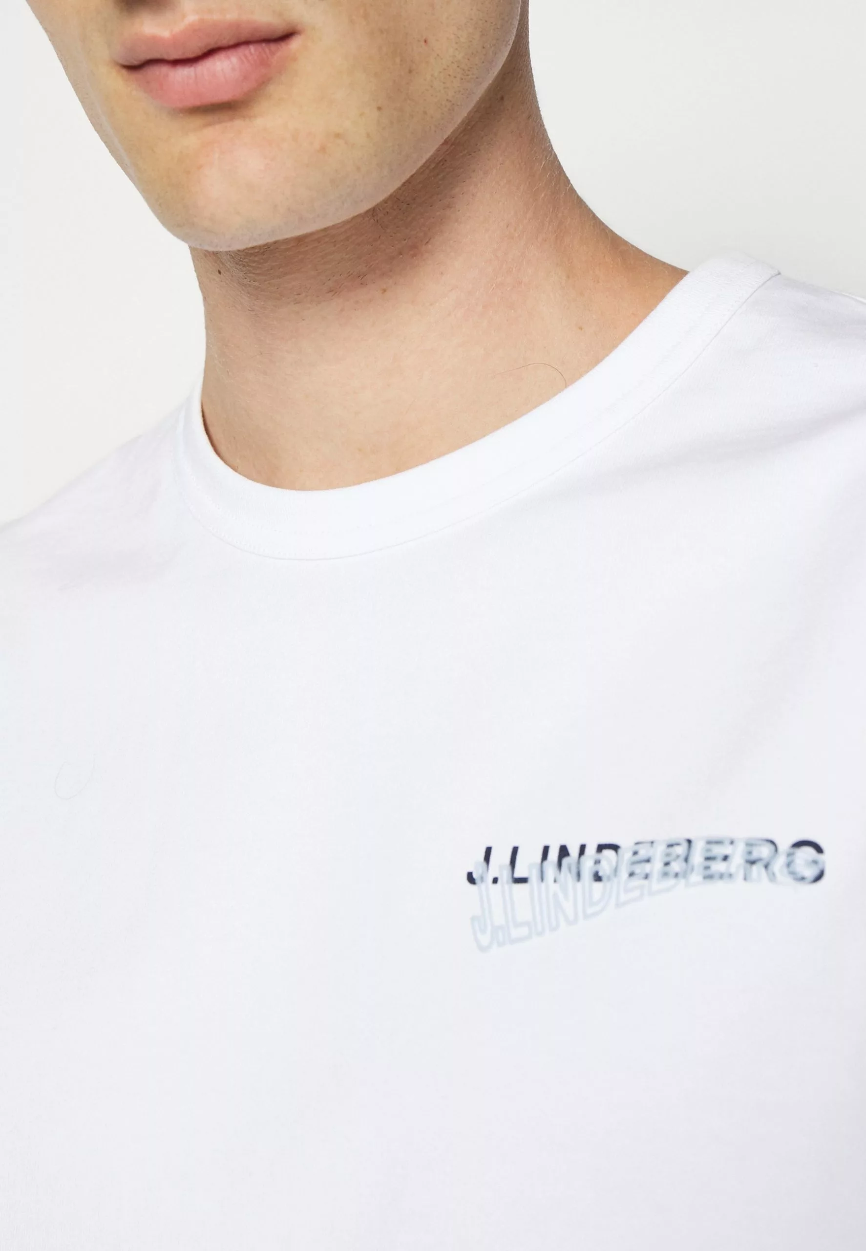 J.Lindeberg Collin Graphic - T-Shirts Med Print - White - Bilde 8