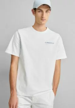J.Lindeberg Collin Graphic - T-Shirts Med Print - White