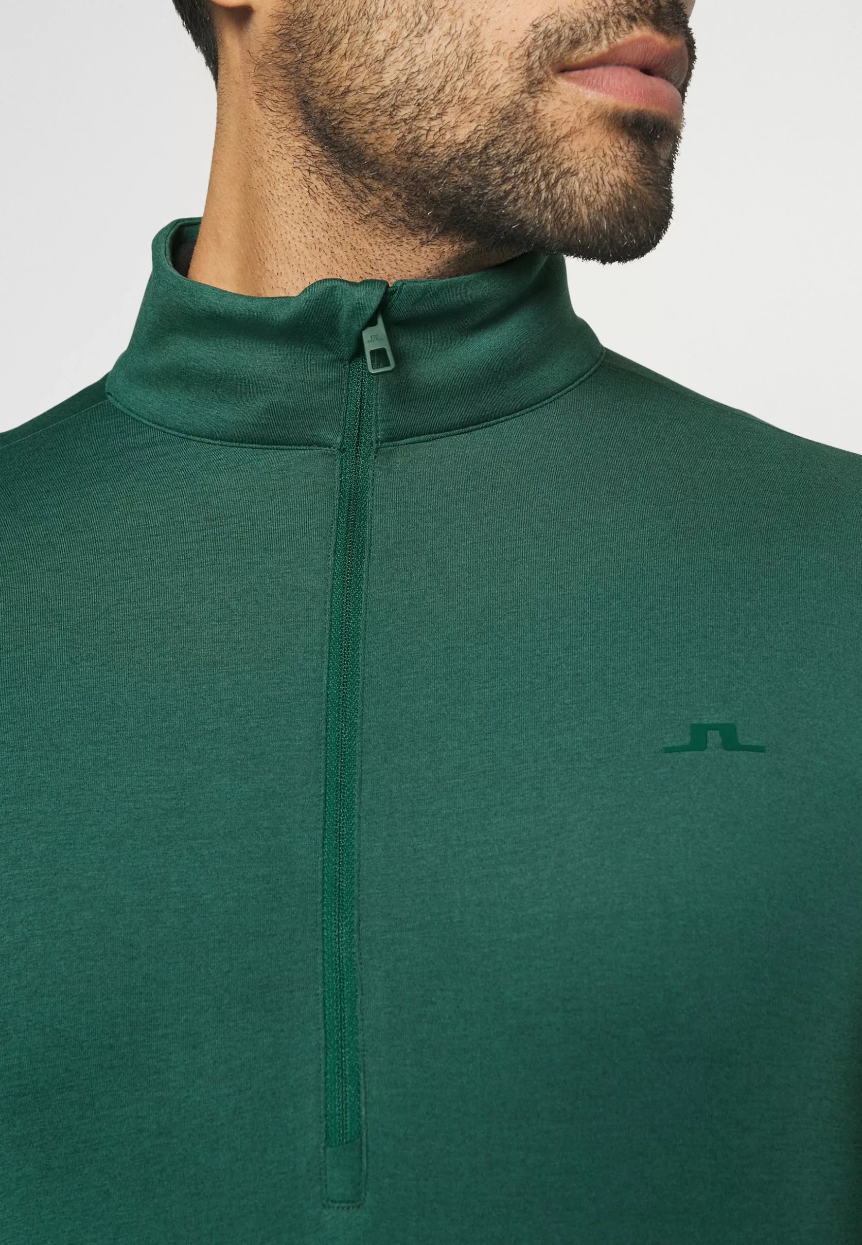 Luke Half Zip Mid Layer - Topper Langermet - Rain Forest Melange - Bilde 6