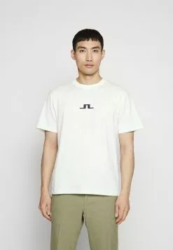J.Lindeberg Darcy Logo Tee - T-Shirts Med Print - Cloud White