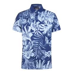 Blue J.Lindeberg Martin Print Regular Fit Sport