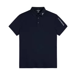 Blue J.Lindeberg Tour Tech Reg Fit Golf Polo T-skjorter