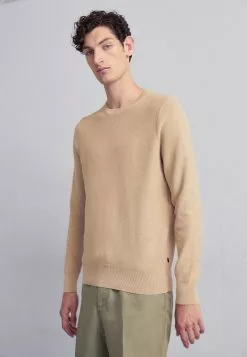 J.Lindeberg Arthur- Strikkegenser - Safari Beige