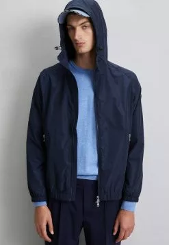 J.Lindeberg Trace Solid Jacket - Lett Jakke - Navy