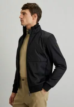 J.Lindeberg Dovid Hybrid Jacket - Lett Jakke - Black