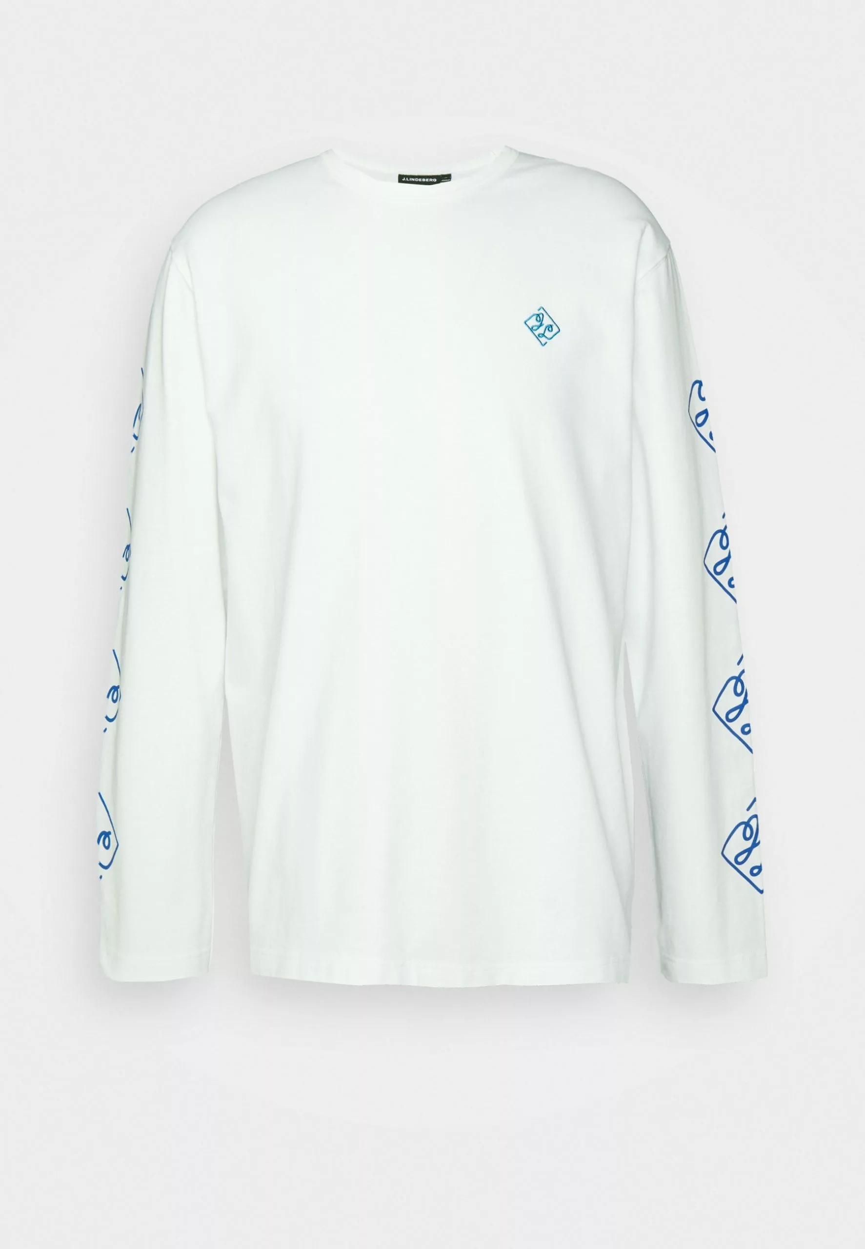 J.Lindeberg Camilo Graphic - Topper Langermet - Cloud White - Bilde 6