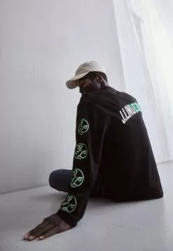 J.Lindeberg Camilo Graphic - Topper Langermet - Black