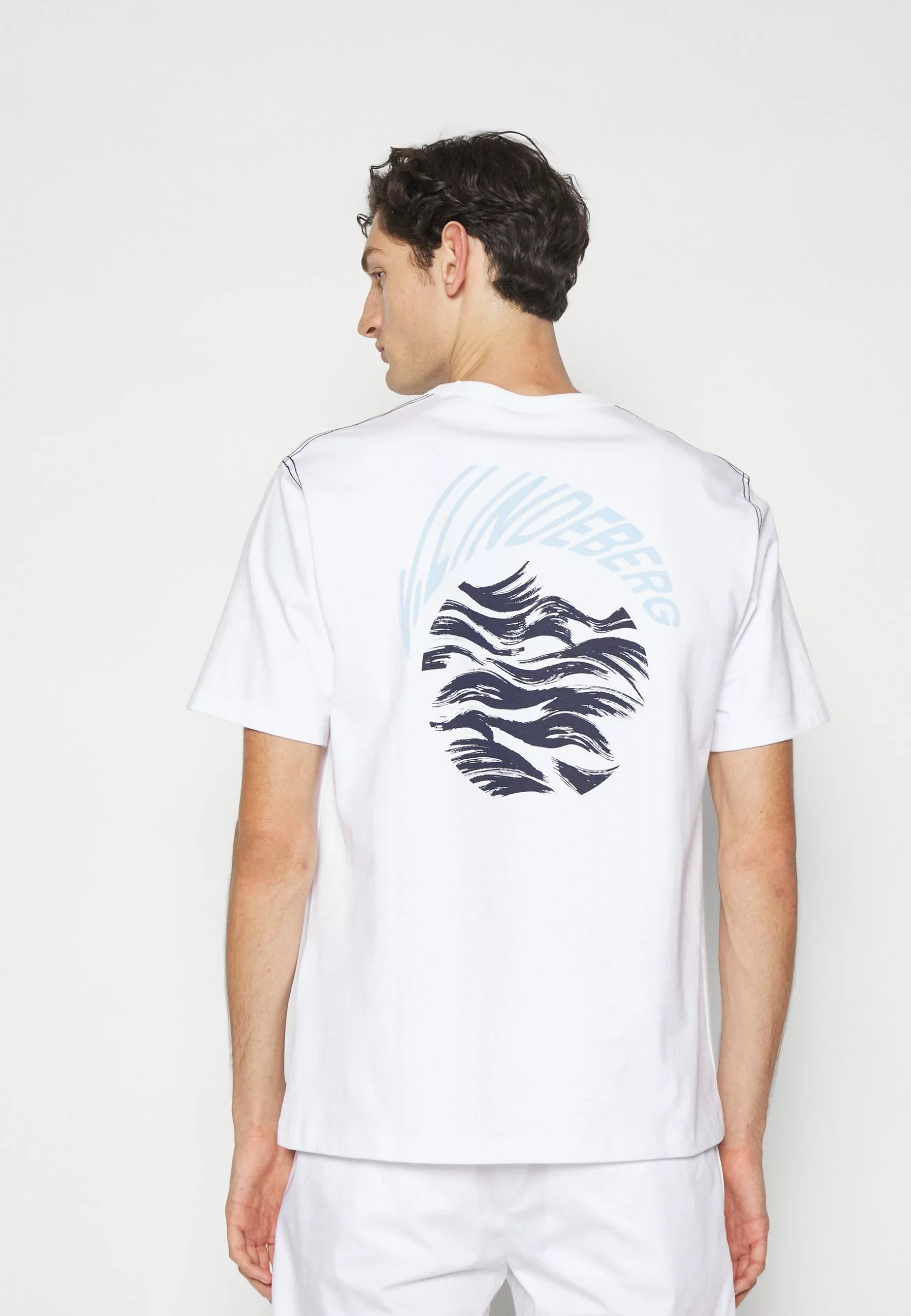 J.Lindeberg Collin Graphic - T-Shirts Med Print - White - Bilde 4