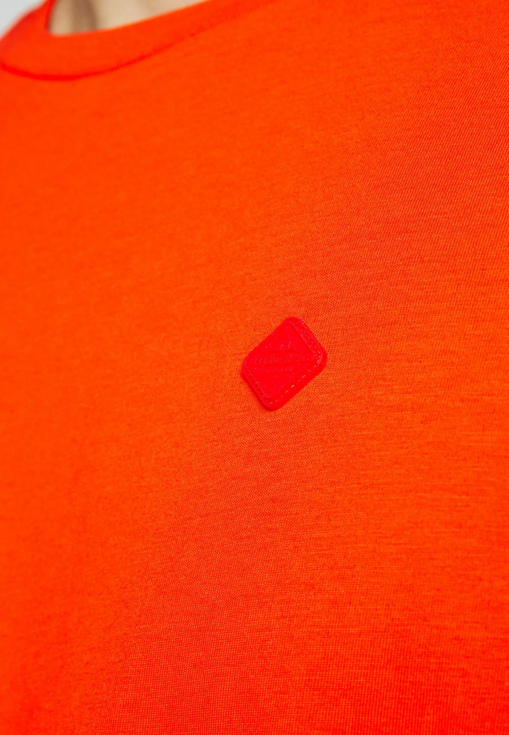 J.Lindeberg Dale Diamond Patch - T-Shirts - Fiery Red - Bilde 7