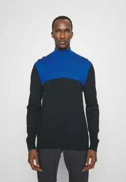 Jeff Sweater - Strikkegenser - Navy