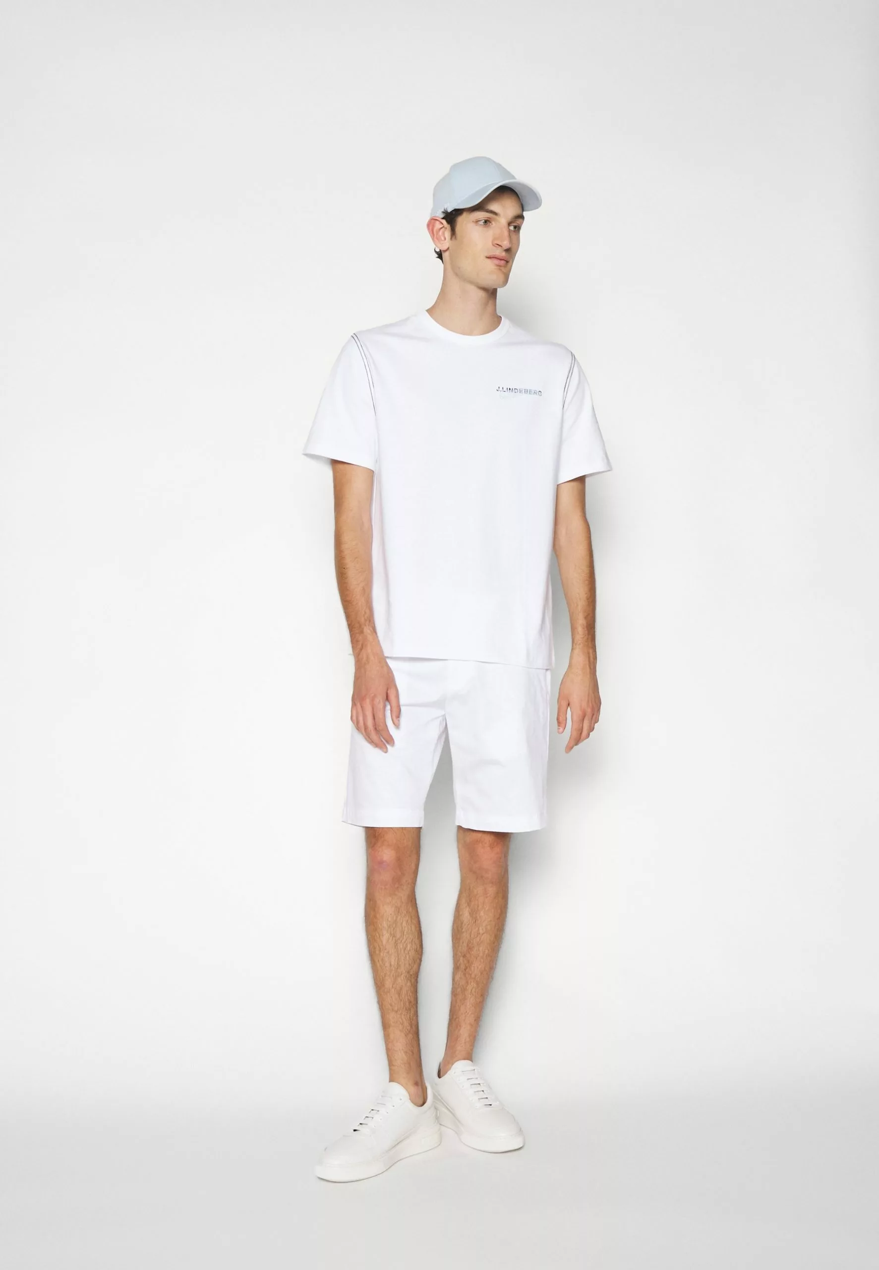 J.Lindeberg Collin Graphic - T-Shirts Med Print - White - Bilde 5